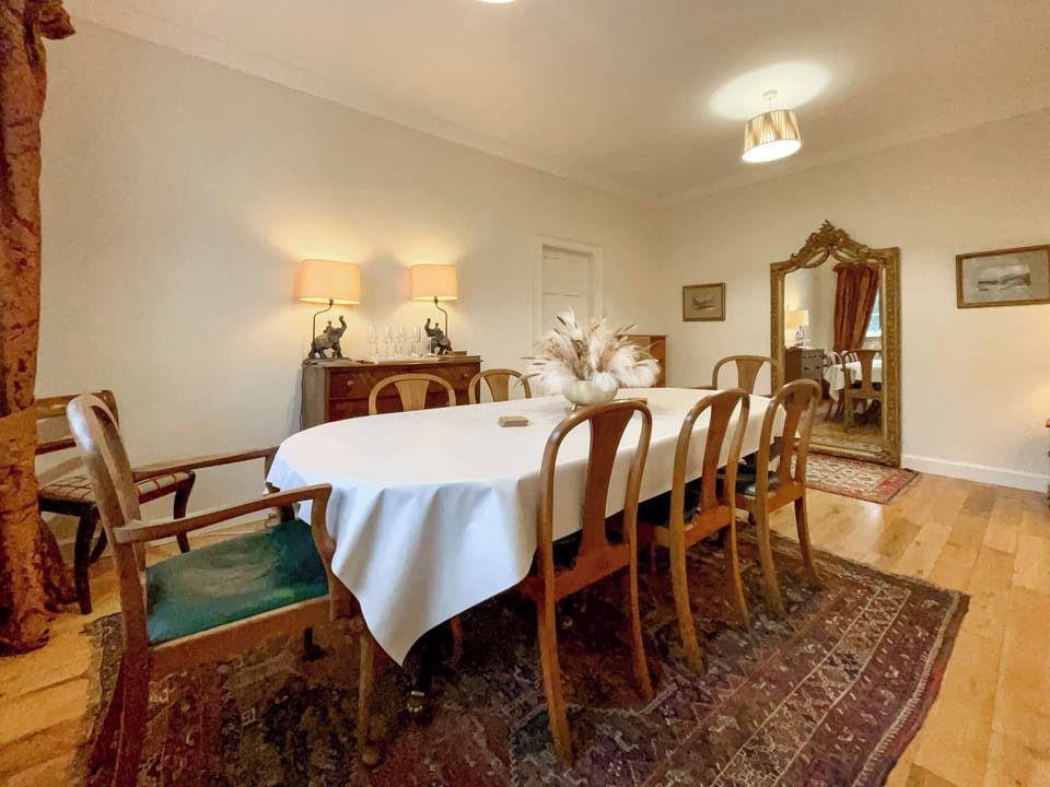 Dining Area | Grieves Cottage - The Garden Holidays, Cupar