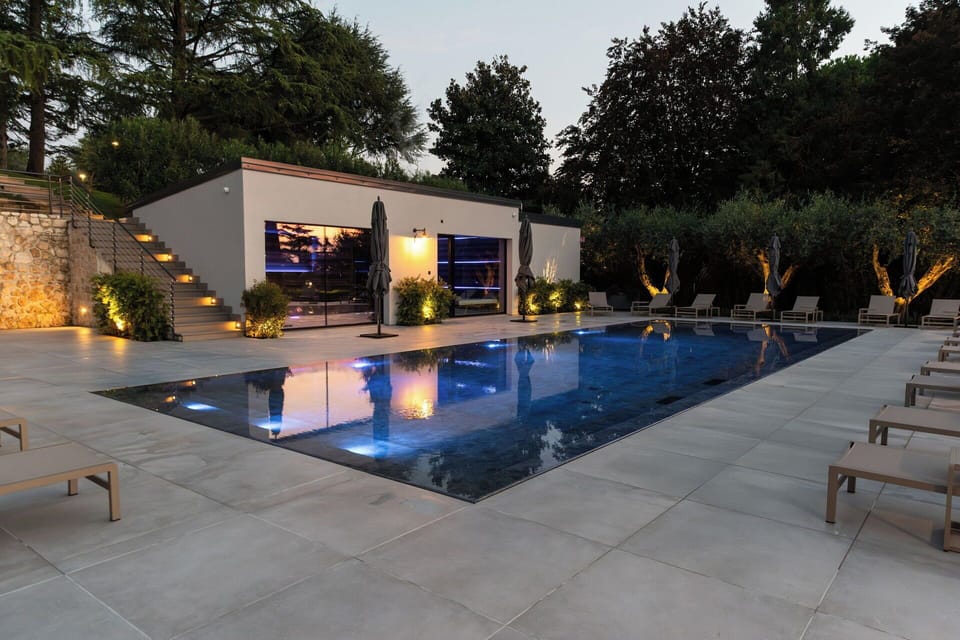 Autumn, Pool, Spring, Summer