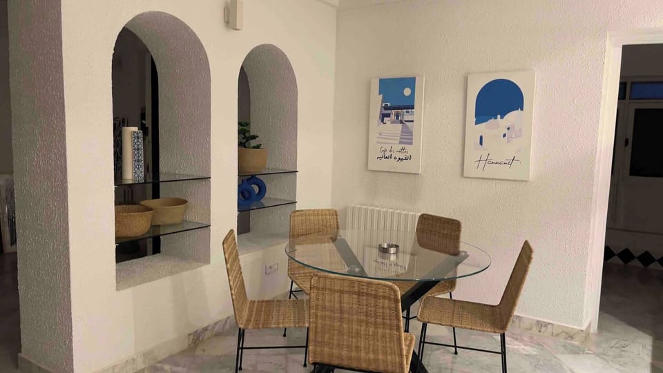 Apartment, 2 Bedrooms, Smoking, Terrace | Dining room