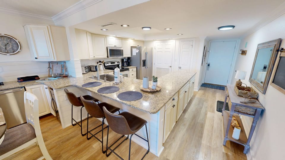Condo, 2 Bedrooms | Private kitchen | Coffee/tea maker, fridge, oven, toaster