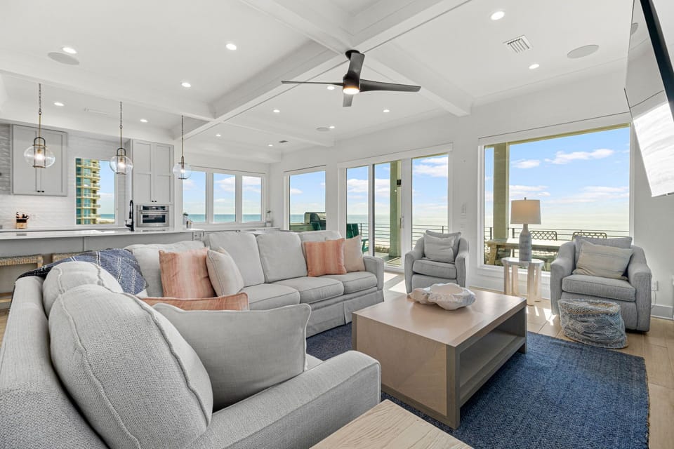 Living Room over Looking the Gulf