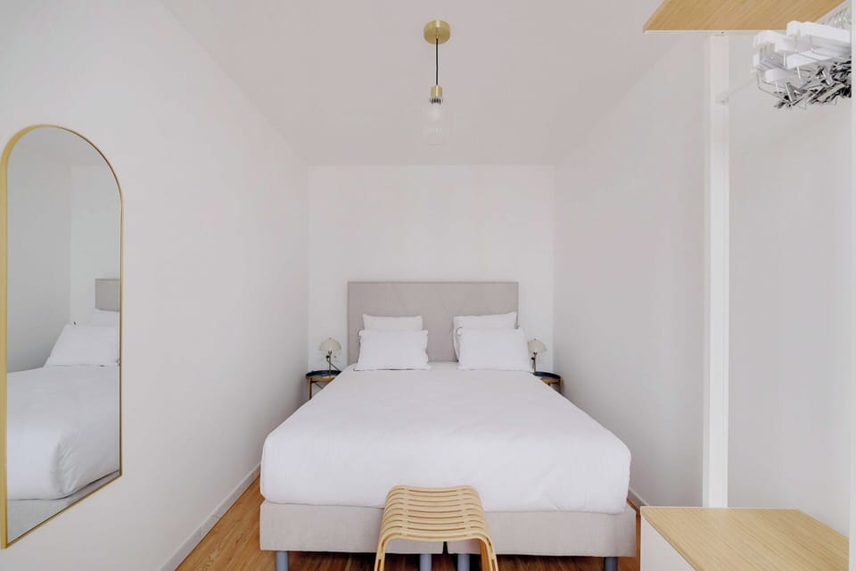 Apartment | 1 bedroom, laptop workspace, iron/ironing board, bed sheets