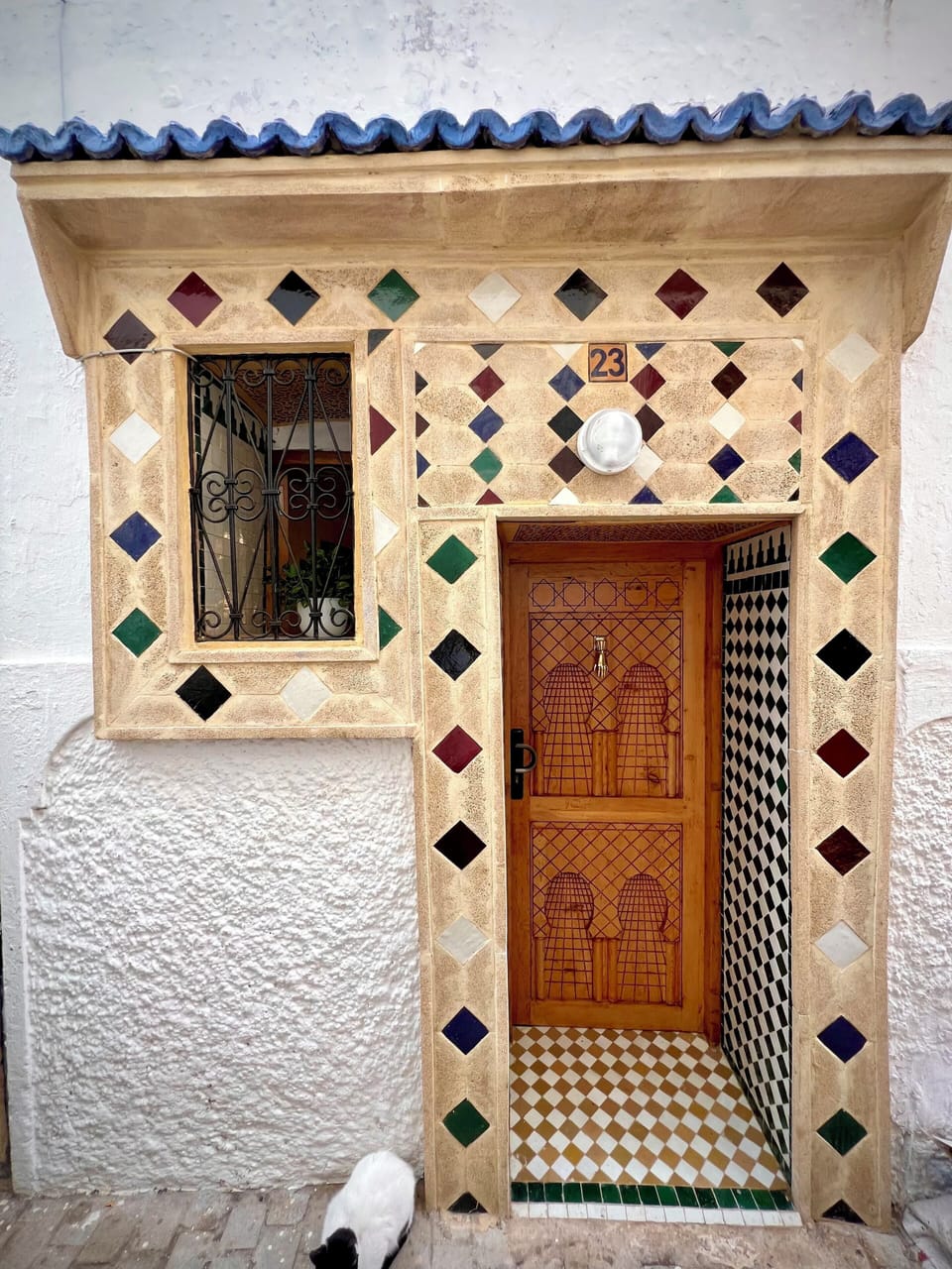 Exterior detail