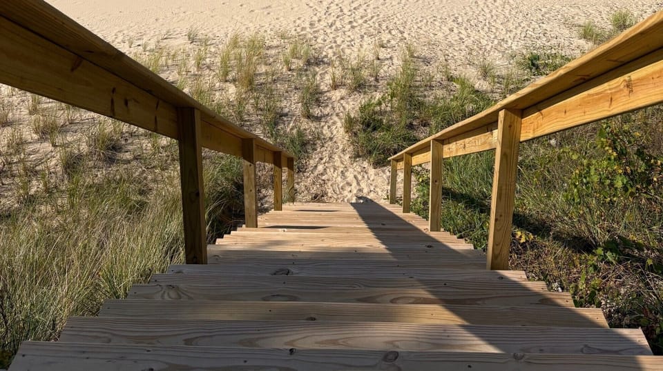 Outdoors - beach steps