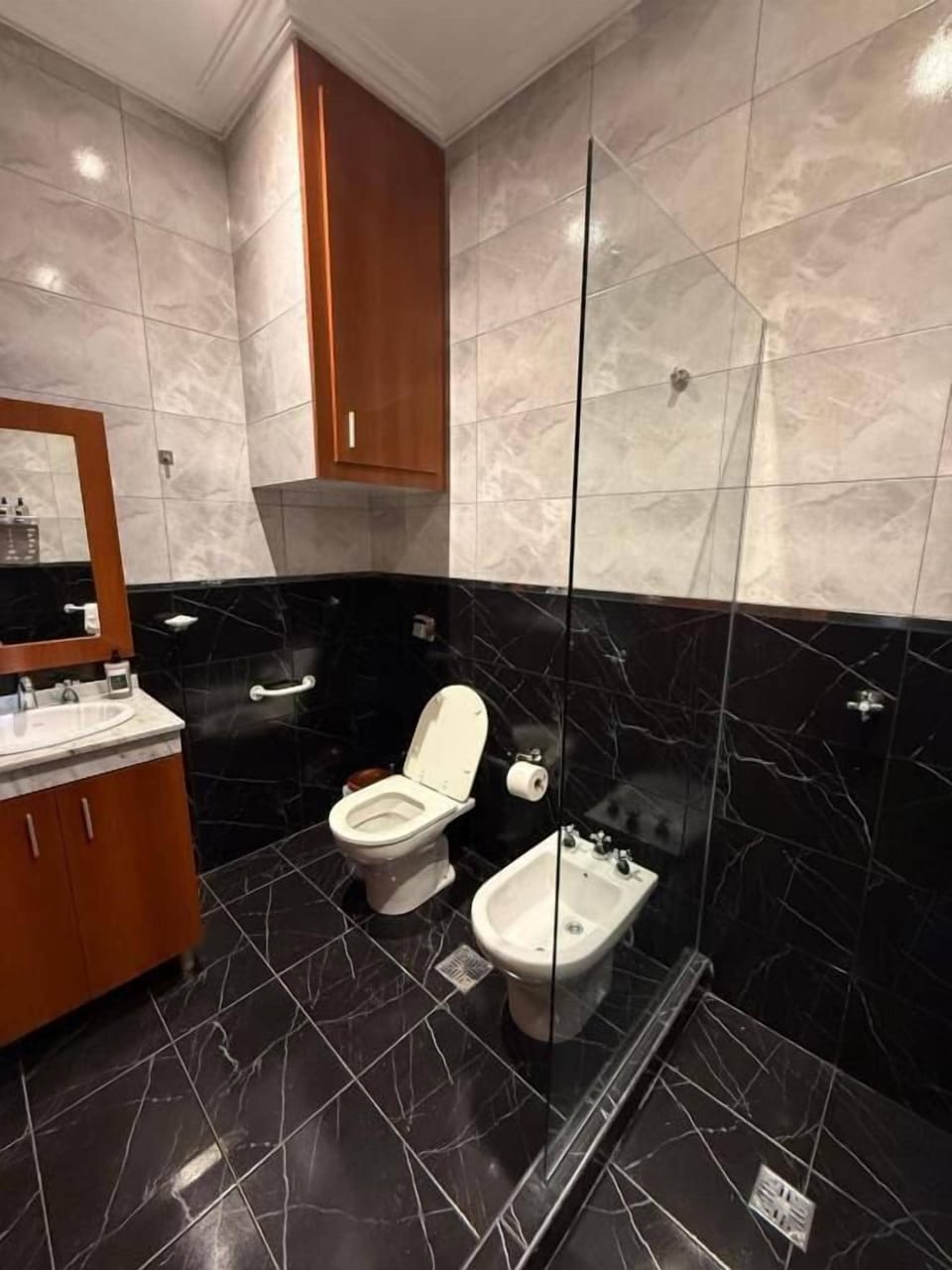 Bathrobes, bidet