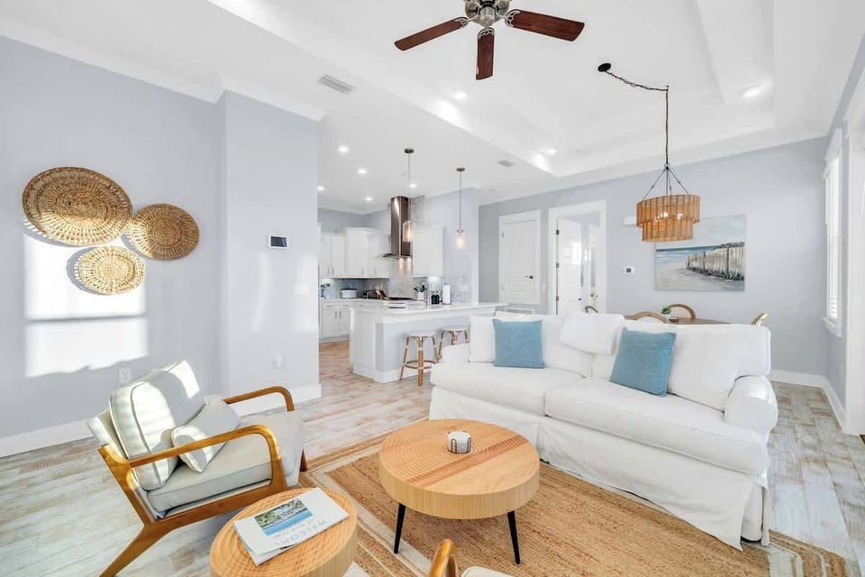 Open concept living and dining space!
