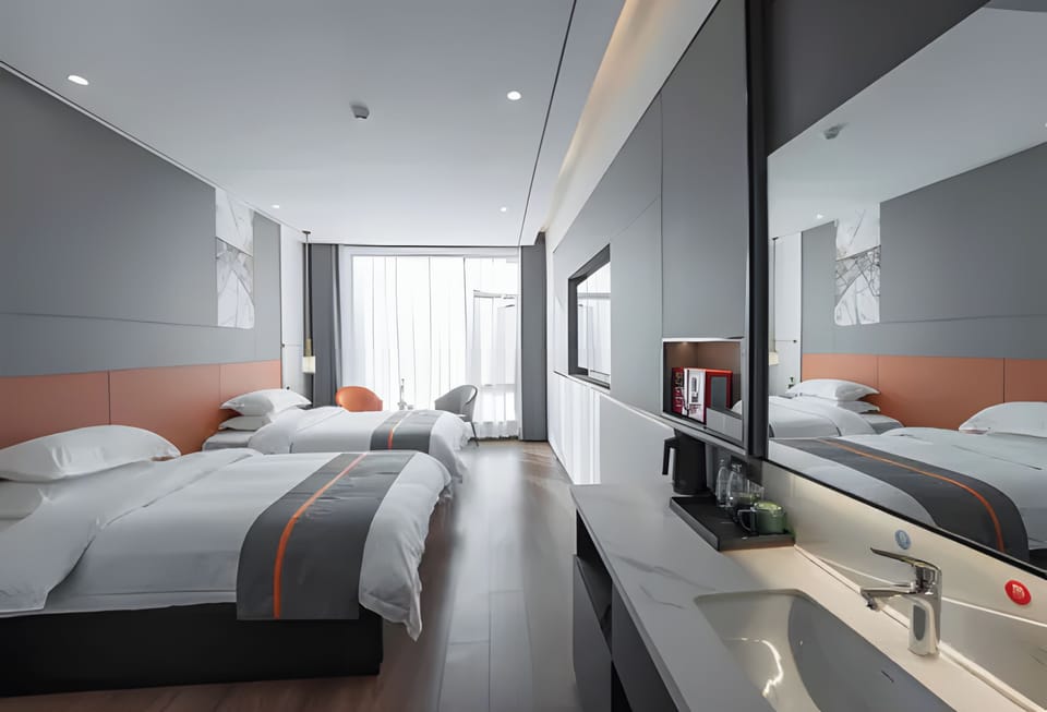 Superior Twin Room, 2 Double Beds, Non Smoking | Premium bedding, down comforters, pillowtop beds, desk