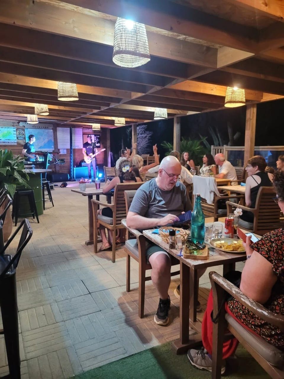 Outdoor dining