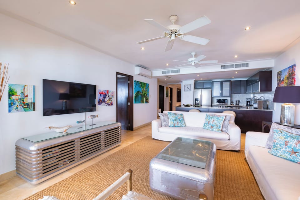 Airy and spacious living area