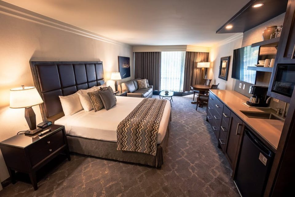 Bedroom, Kitchenette, Living Room, Desk, Sleeper Sofa Area