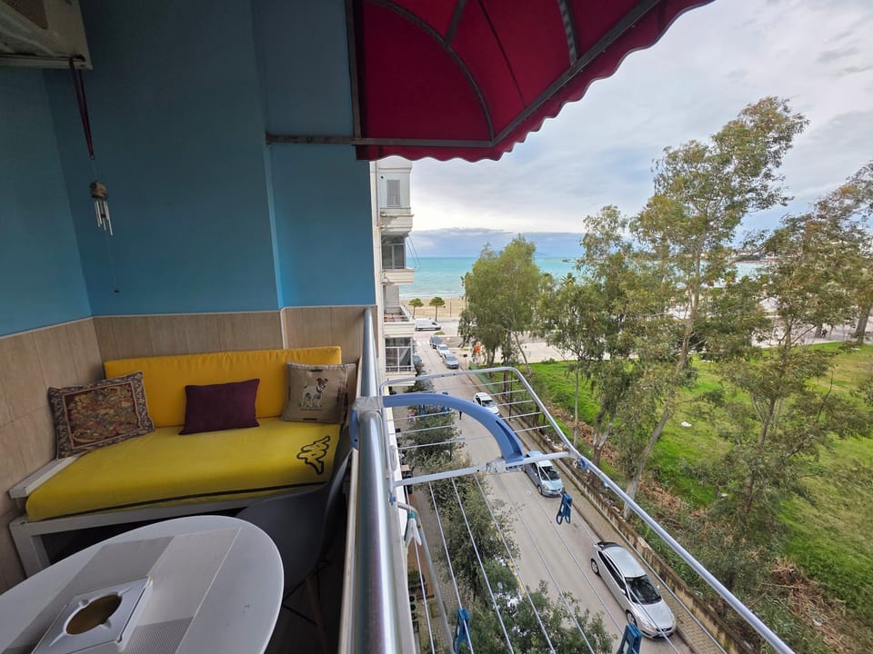 Comfort Studio, Balcony, Beach View | Property grounds