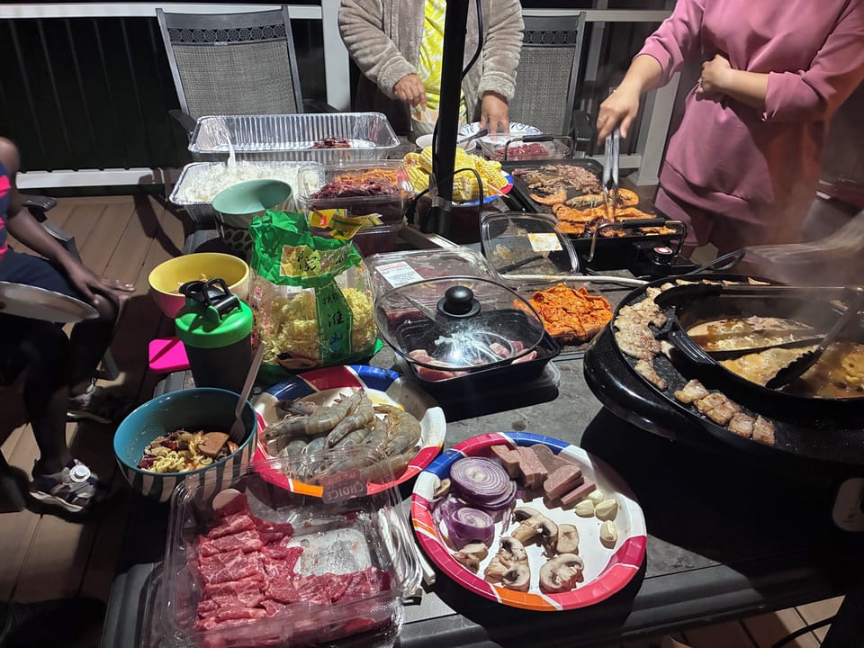 Outdoor dining