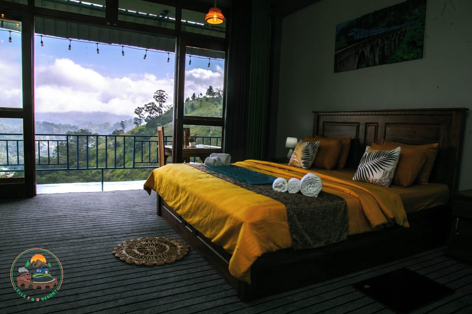 Superior Double Room, Mountain View | In-room safe, desk, laptop workspace, blackout drapes