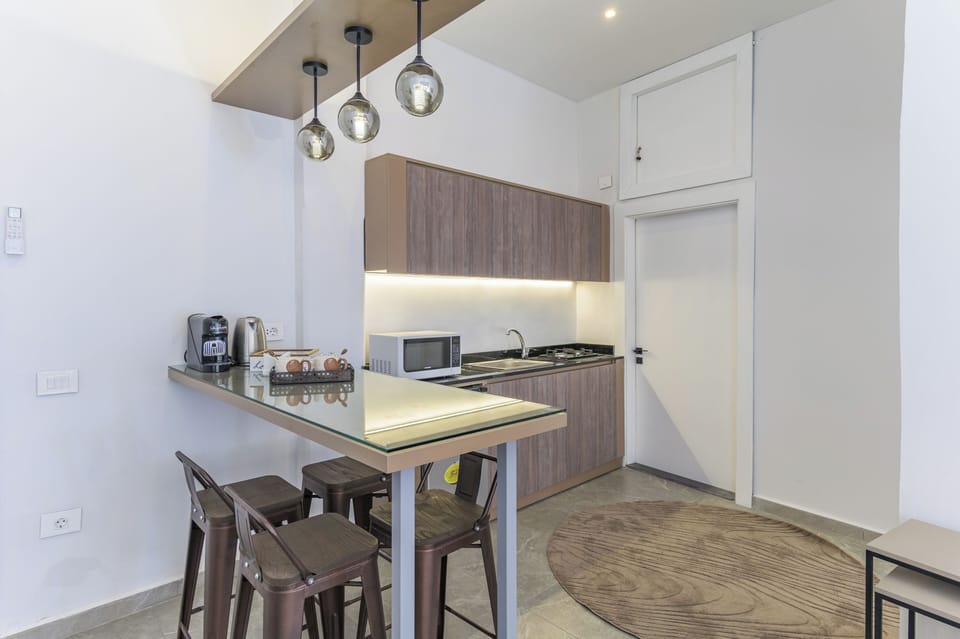 House, 4 Bedrooms, Balcony, City View | Private kitchen | Espresso maker, mini-fridge, microwave, stovetop