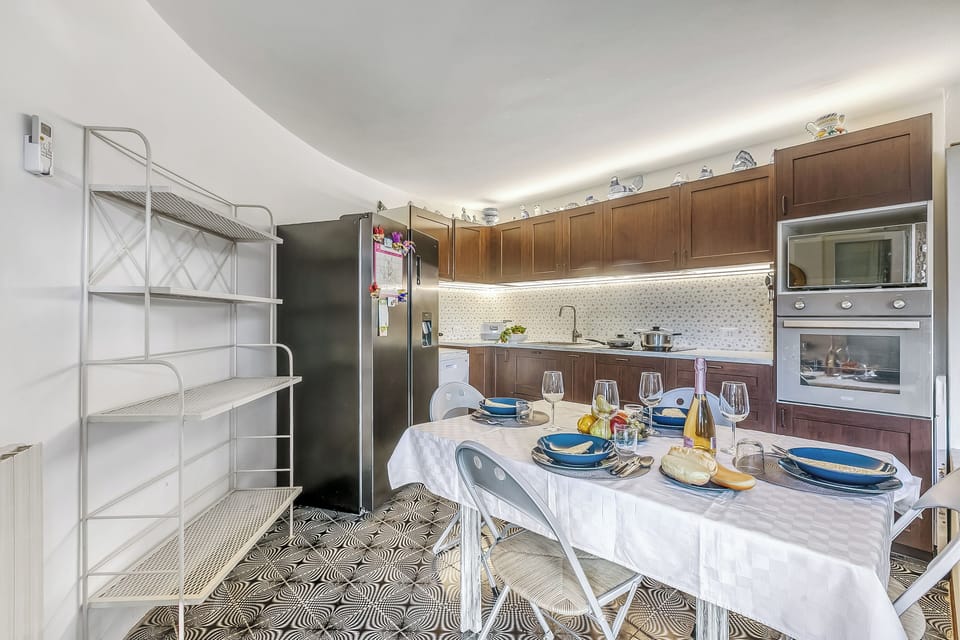 Standard Apartment, Multiple Bedrooms, 2 Bathrooms (Thai House private parking near lake) | Private kitchen | Fridge, microwave, oven, stovetop