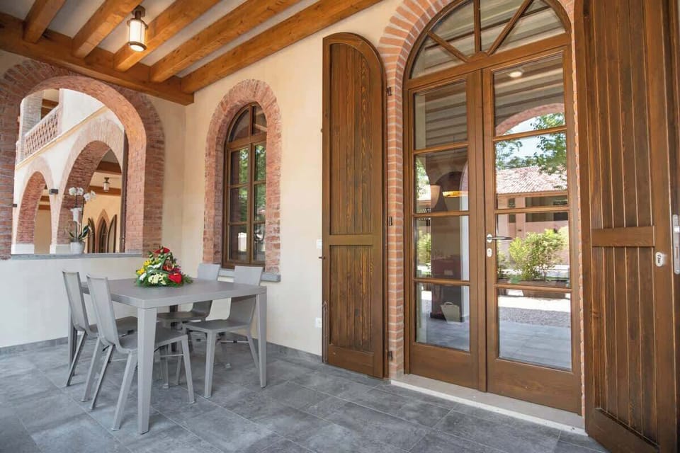 Private patio
