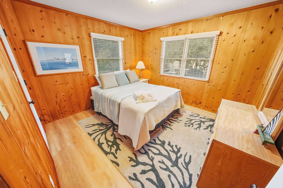 Bedroom 1: Queen - Wake up refreshed, recharged, and ready for adventure. Our queen bedroom makes every night feel like the perfect reset.