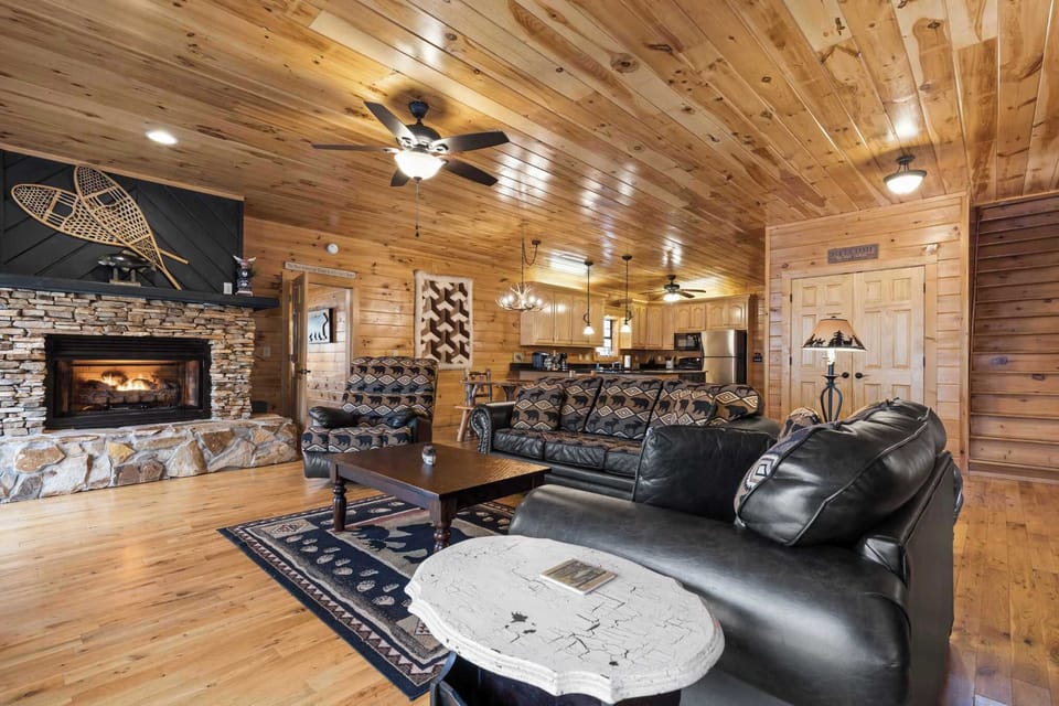 Enjoy seamless flow between the kitchen, dining, and living areas—perfect for group gatherings, cozy evenings, or just stretching out in style