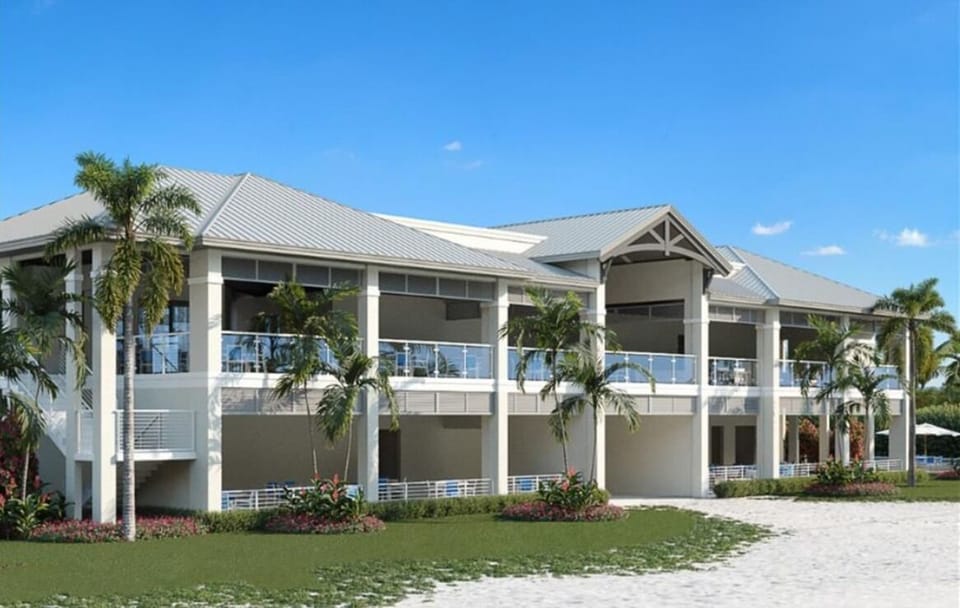 Backside of Bonita Bay Beach Club