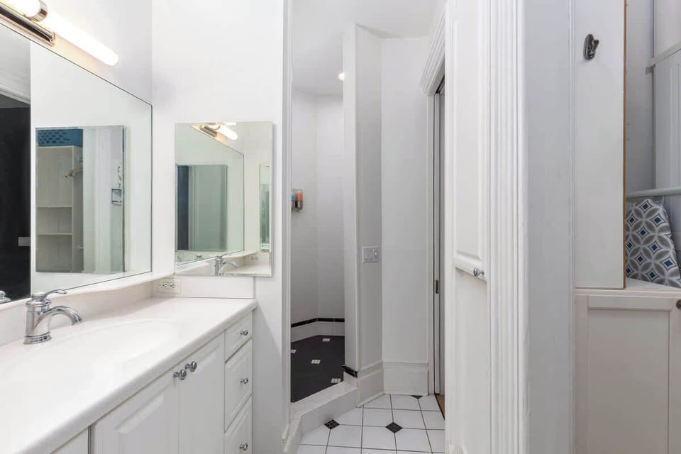 Full bathroom in bedroom suite