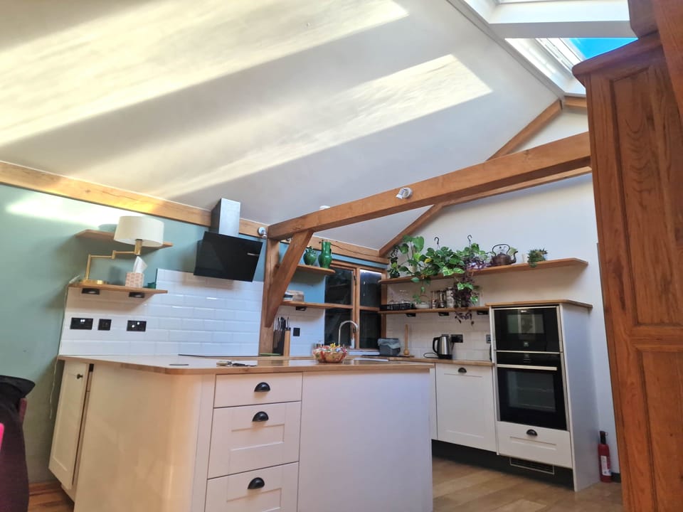 The Stables fully equipped open plan kitchen