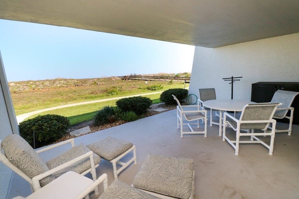 St. Augustine Ocean Front Rentals Balcony View