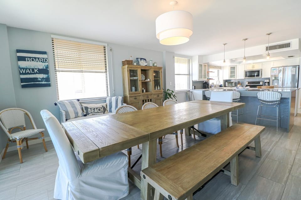 St. Augustine Ocean Front Rentals Dining Room