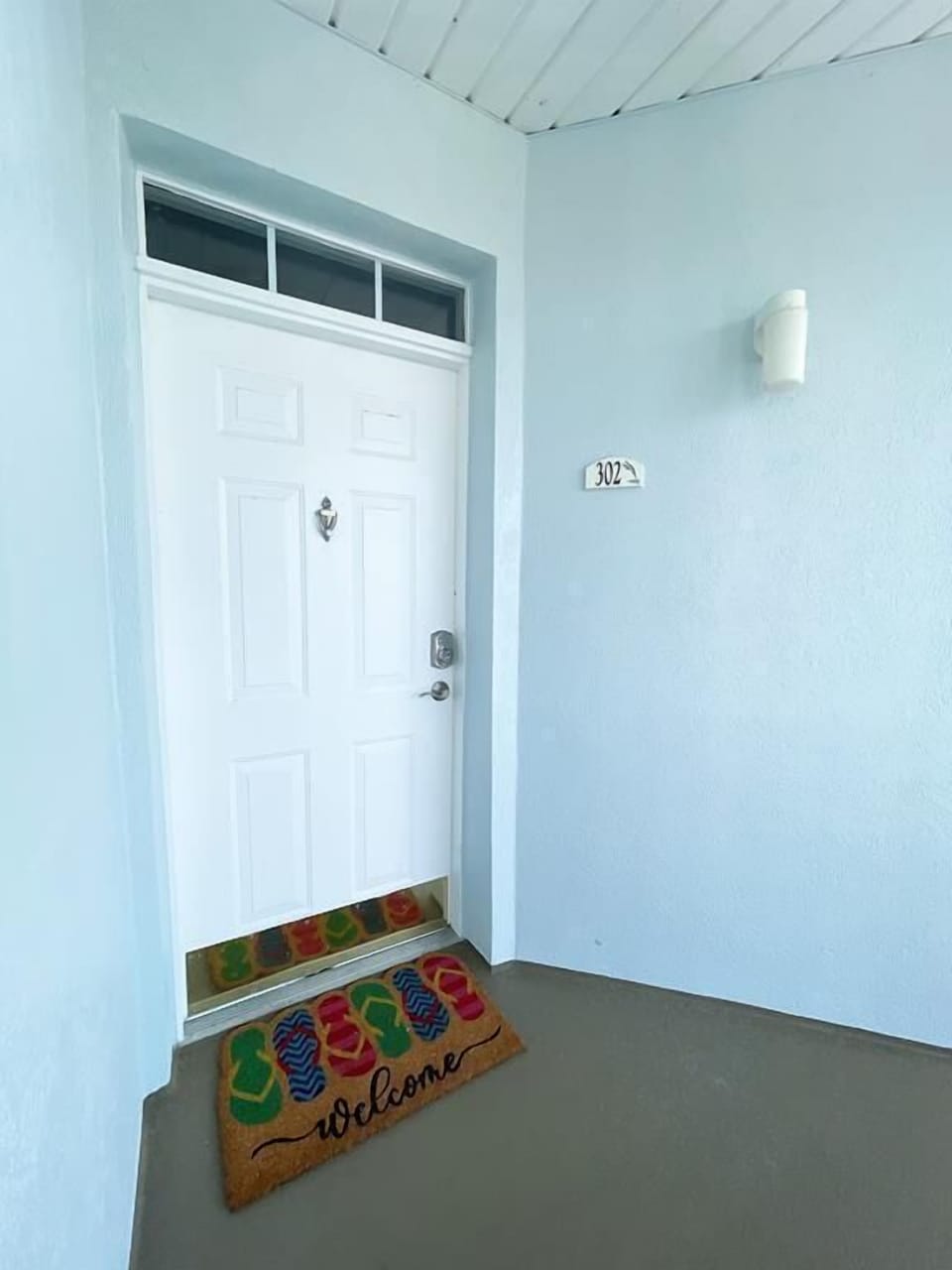 St. Augustine Beach Rentals Entry to Unit