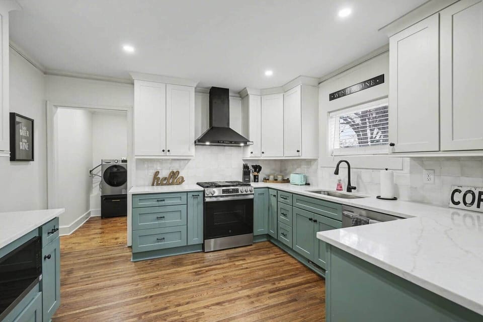 Spacious, fully stocked kitchen designed for easy meals and gatherings
