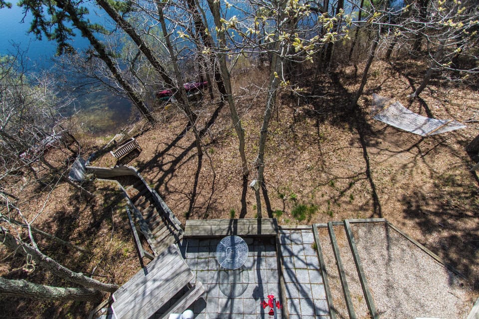 Looking straight down from Primary Bedroom.