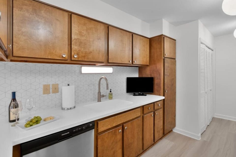 Bright and open kitchen