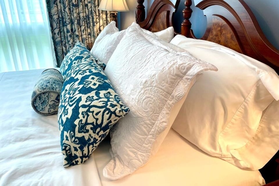 Individually decorated, individually furnished, blackout drapes