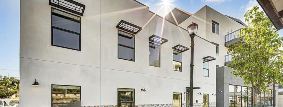 An inviting exterior that combines classic charm with contemporary style.