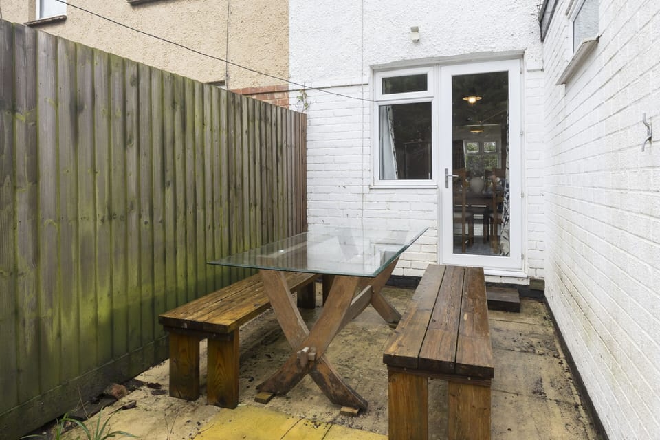 Back garden