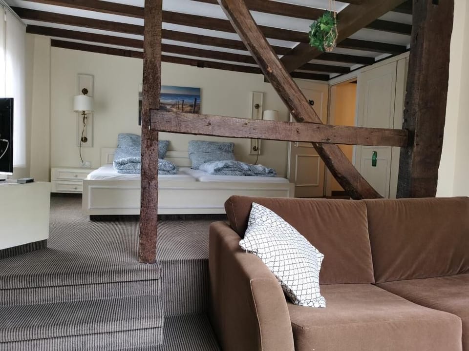 Blackout drapes, iron/ironing board (on request), WiFi (free)