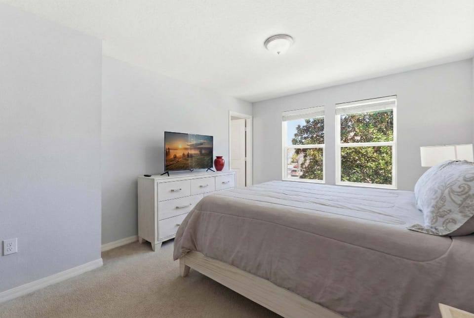 Master bedroom suite
