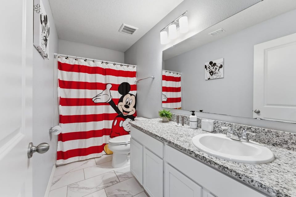 Shared bathroom