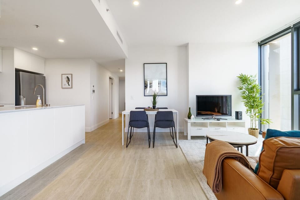 The bright living and dining spaces are designed for comfort and relaxation, with every detail thought through to make you feel at home.