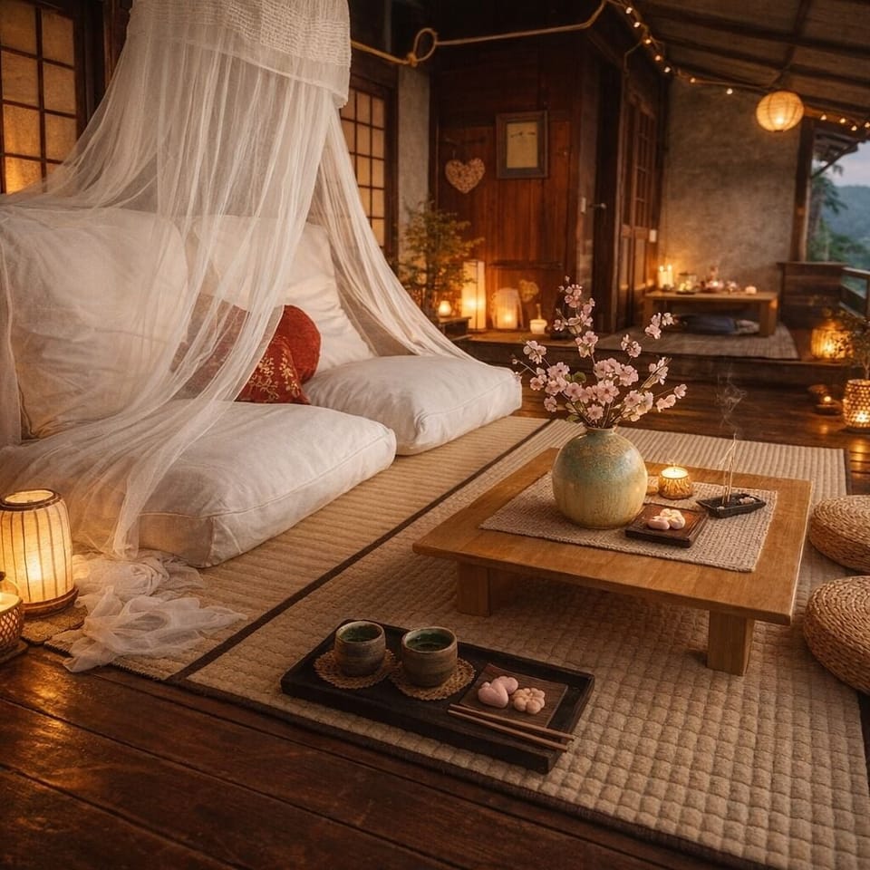 Desk, laptop workspace, free WiFi