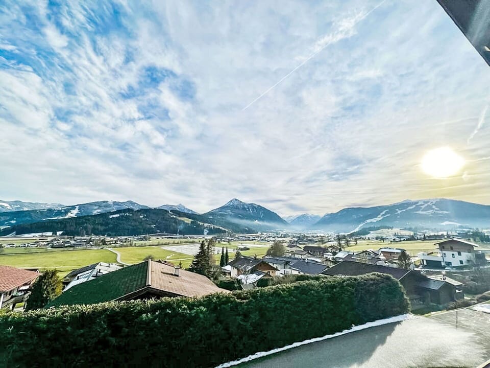 Sky, Hill, Cloud, Mountain Range, Hill Station, Sunlight, Valley, Alps, Slope, Village