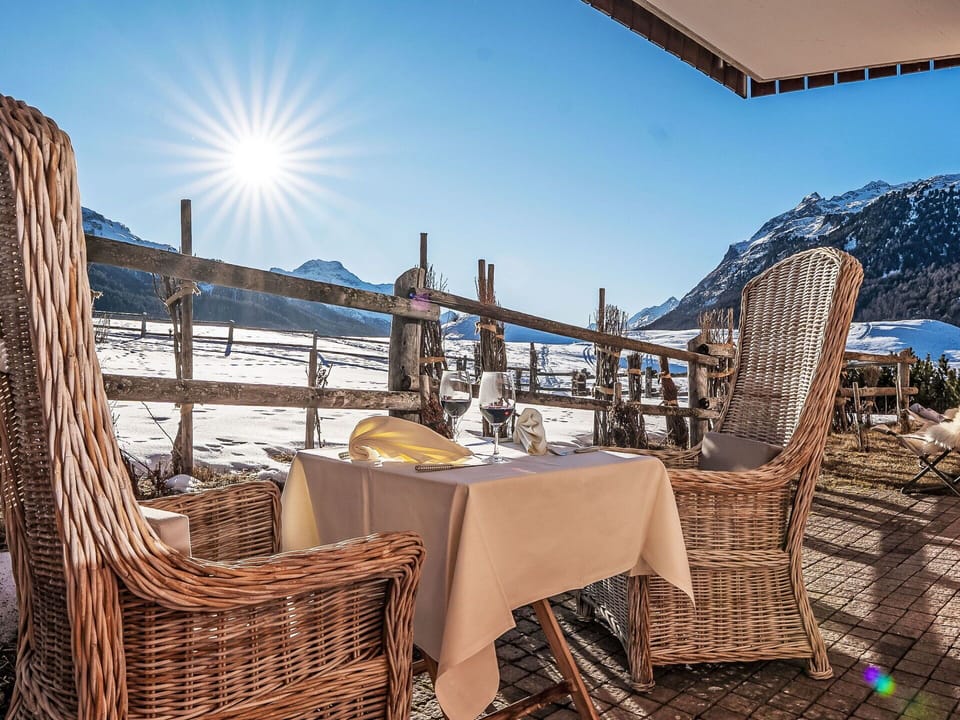 Mountain, Mountain Range, Furniture, Winter, Chair, Hill Station, Glacial Landform, Alps, Balcony, Ridge