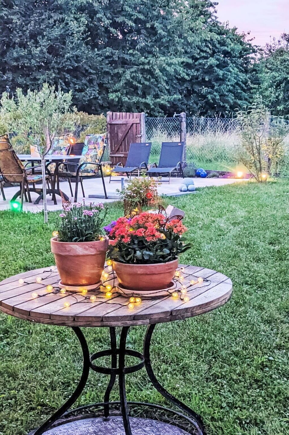 Furniture, Green, Outdoor Furniture, Chair, Outdoor Table, Table, Garden, Lawn, Groundcover