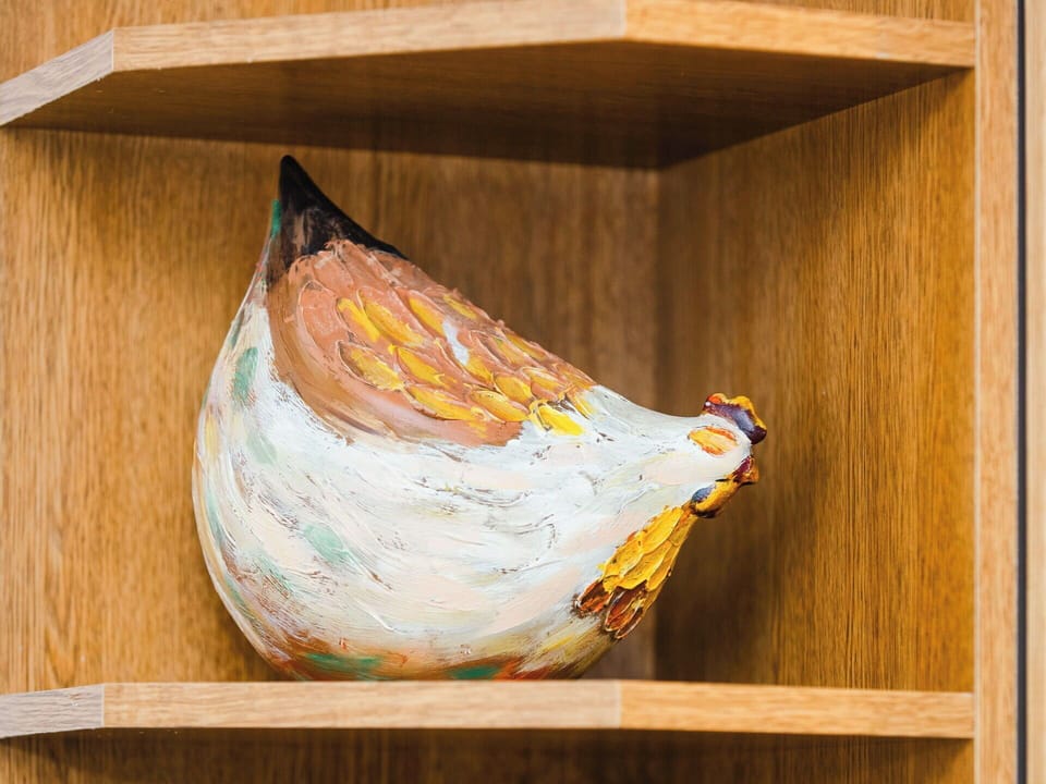 Shelving, Wood, Shelf, Pottery, Ceramic, Wood Stain, Plywood, Porcelain