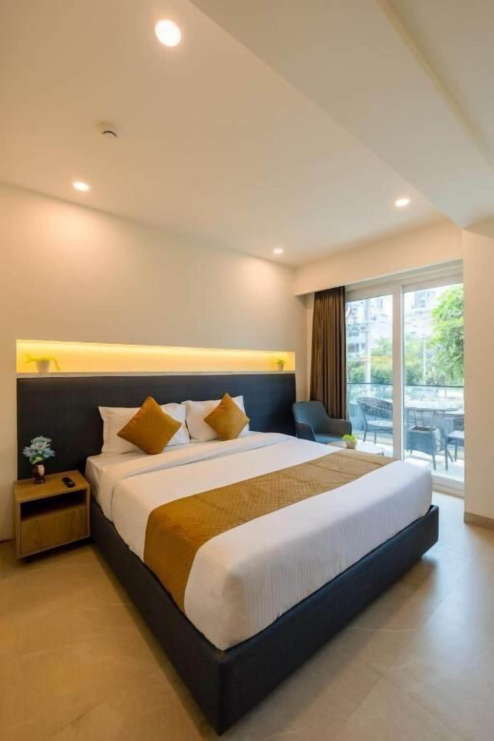 Premium Double Room, Balcony, City View | In-room safe, desk, laptop workspace, soundproofing