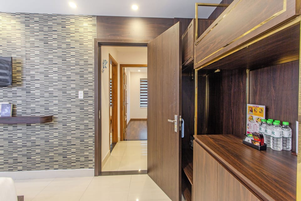Family Apartment, 3 Bedrooms, Connecting Rooms, City View | Premium bedding, down comforters, memory foam beds, minibar