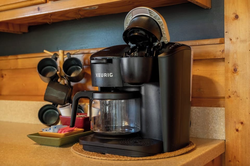 Start your morning off right at the coffee bar!