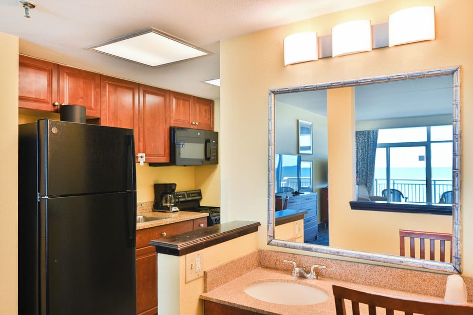 Step into a sleek, modern kitchen designed for both style and functionality.