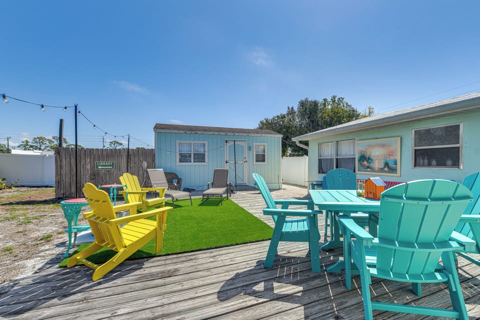 Private Backyard Area