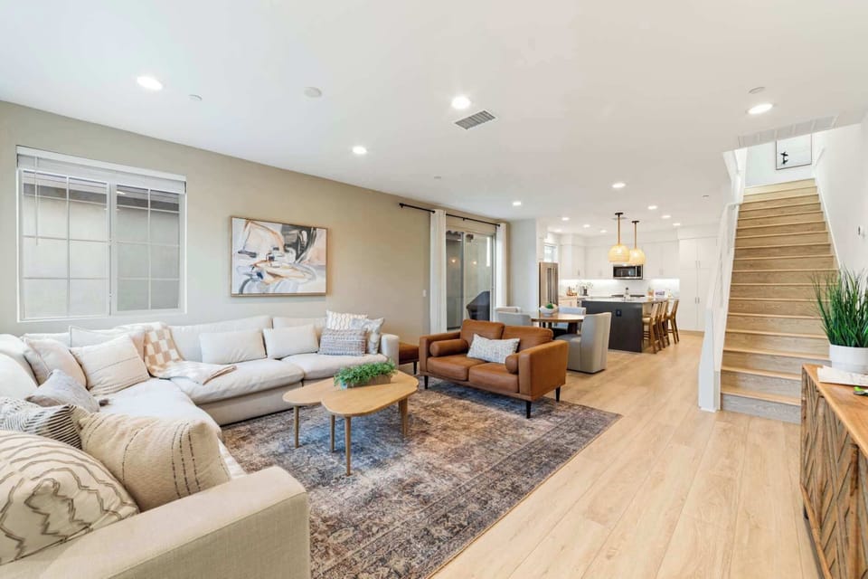 Bright living room with spacious seating, perfect for relaxing and gathering