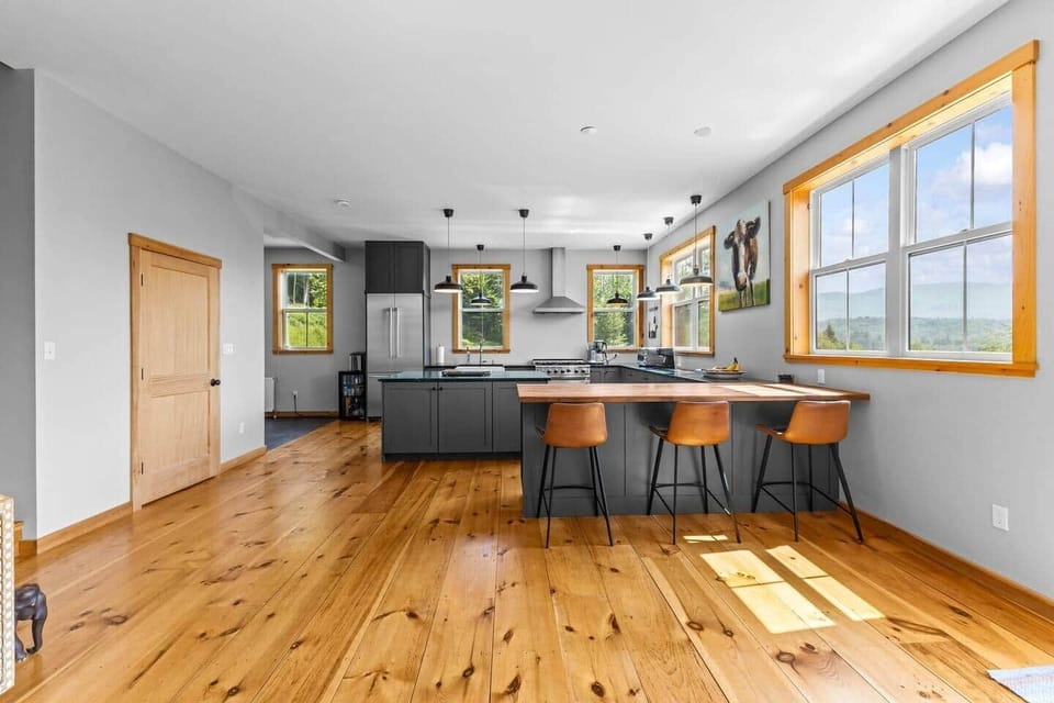 Gourmet kitchen for Mad River Valley gatherings